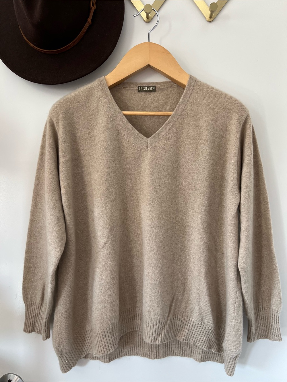 CP Shades Cashmere Oversized Sweater